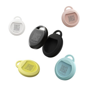 QR Code Security GPS Tracker Kits with Drop Impact Resistance Protection Shell Home Smart Google Pixel Android Locator Device