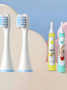 Soft Bristle Baby Electric Toothbrush Head C1 Compatible with Soocas Imbomsi Oral Care Device Replacement Nylon Brush Head