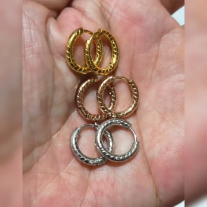 ANTING WANITA TITANIUM SIZE 13 CM / AKSESORIS WANITA TITANIUM / PERHIASAN FASHION TITANIUM ♥ GIRLIE ACC ♥