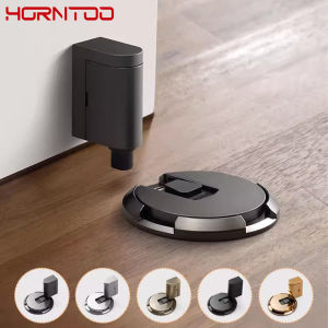 Heavy Duty Magnetic Door Stopper Mechanical Door Stop Adjustable Door Holder Non-punch Sticker Furniture Door Hardware