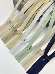 Tay Kéo Khóa Trượt Mờ Cao Cấp Cho Váy Nửa Thân Không Đường May Dây Thay Thế Phụ Kiện Trượt Khóa Cho Váy Xếp Ly