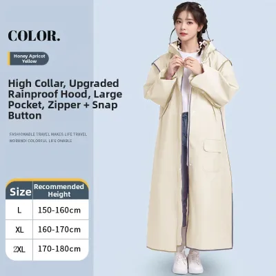 RAINCATO | Rainproof Full Body Long Raincoat for Single Person Riding