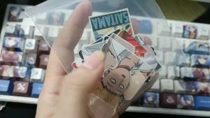 One-Punch Man - Set 10/15 Sticker Saitama anime One-Punch Man / OPM hình dán trang trí điện thoại mũ bảo hiểm laptop vali...siêu đẹp chống nước chống xước