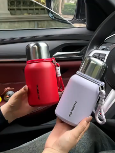 Bình giữ nhiệt Thermal Cup bình nước giữ nhiệt mini dung tích 450ml bằng inox 316 an toàn khi sử dụng giữ nhiệt 12 giờ