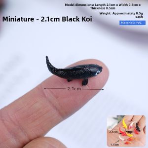 HANYI MODEL TOYS | Mini Realistic Koi Model Fish Tank Ornament