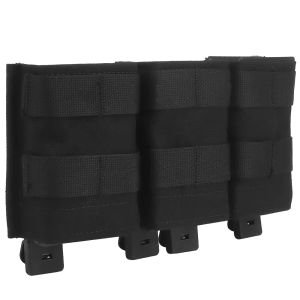 [Genuine] Tactical 5.56 Triple Magazine Pouch Compatible with Molle System CS Game Hunting M4 Holster Accessories