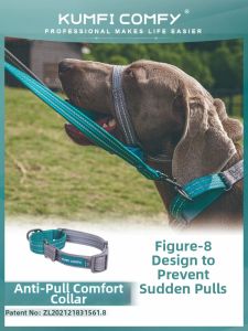 KUMFI COMFY | Shock Absorption & Pull Prevention Dog Collar