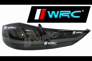 WH201-4 Hyundai Elantra MD 2017 - 2019 Dynamic Light Bar Tail Lamp With Signal Running ( Smoke + White Line )