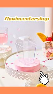 มูสเค้ก 7 ชุด 110 มิล ขายปลีก ห่อ 25 ชุด พร้อมฝา มาวินช้อป ถ้วย ถ้วยซัมเมอร์