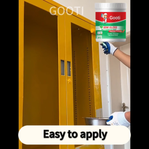 GOOTI Semi Gloss Multi-surface Paint Anti Rust Paint Waterproof Refinish Anti-corrosion For Wood Wall Concrete Metal Furniture Stone Motorcycle Anti Rust Water Based 1KG