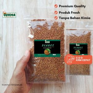 Biji Klabet Halba Asli 100gram - Hulbah Fenugreek Seeds - Rempah Herbal Bumbu Dapur Masak Premium