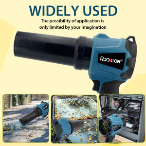 Electric Goddess Brushless Cordless Electric Air Blower Handheld Leaf Blower DustBlowing Tool for Makita Battery Pin(no battery)
