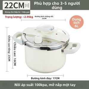 Nồi Áp Suất Nấu Nhanh Thép Không Gỉ 316