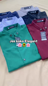 Baju Koko Jasko Polos Dewasa Lengan Panjang Jasko Polos LDR FASHION