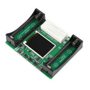 Máy Kiểm Tra Dung Lượng Pin Lithium 2 Kênh 18650 MAh MWh Mô-đun Đo Điện Trở Trong Loại C Để Bảo Trì Pin