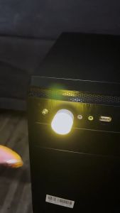 Lampu Mini LED USB Eye Lampu Tidur Mini Portable Travel Lampu Baca Kecil
