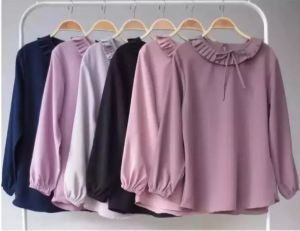 ATASAN AUDREY/AUDREY BLOUSE/ATASAN WANITA TERBARU 2022/ATASAN WANITA REMAJA TERKINI/BAJU WANITA DEWASA MURAH/ATASAN WANITA PUTIH TANGAN PANJANG/BAJU WANITA UNTUK KERJA/ATASAN WANITA VIRAL2022/OOTD