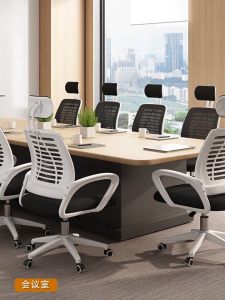 IAKE- Office Chair Ergonomic Chair Kerusi Gaming Chair Kerusi Pejabat Adjustable Swivel Chair Study Chair Computer Chair A-Shaped Student Chair 办公椅