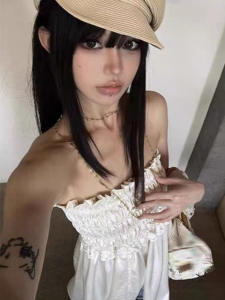 Váy Ngắn Chữ a Xếp Ly Ren Xếp Ly Hai Mặt Gợi Cảm Cho Nữ Mùa Hè Váy Ngắn Ôm Vừa Vặn Váy Midi Chữ a Váy Midi Chữ a