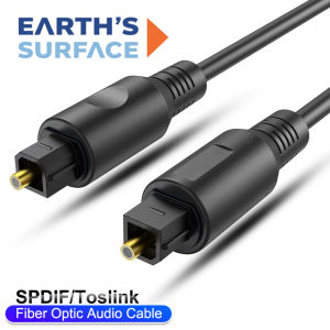 Cáp Âm Thanh Sợi Quang Kỹ Thuật Số Tốc Độ Cao Toslink SPDIF Cho PS4 Xbox Blu-ray Player Sound Bar Amplifier TV - Tùy Chọn 1m/2m/3m/5m/10m