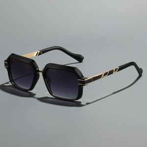 2026 VIntage Square Sunglasses Men Women Brand Designer Metal Arm Luxury Business Male Sun Shades UV400