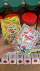 Bột rau câu Agar Việt Xô 25g loại Gold đặc biệt/ Robika Hải Long - PC42