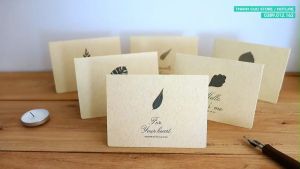 [COMBO 20 BỘ] Thiệp kraft vintagecao cấp chúc mừng sinh nhật tình nhân ngày nhà giáo 20/11...