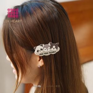 LIV HEART | Cute Panda Design Hair Clips 2 Pieces
