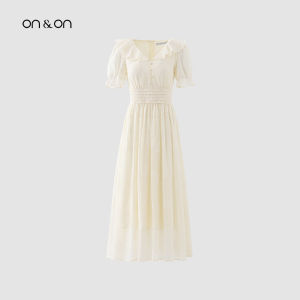 ON&ON | Đầm Ôm Phối Cổ Voan Pháp