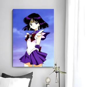 Bandai | Pintura de Diamantes Anime T-Tomoe Hotaru Mosaico Hecho a Mano Obra de Arte con Diamantes Regalo de Arte Hecho a Mano Decora