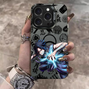 Bandai | Ốp Điện Thoại Naruto Sasuke Chidori Anime Cho Xiaomi Redmi - Vỏ PC Hai Lớp Chống Trầy Xước Với Lớp Bảo Vệ Ánh Sáng Mờ