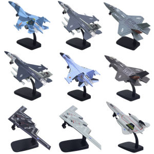 Military Fighter Model B2 F16 SU35 F35 Alloy Aircraft
