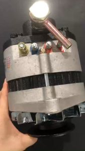 Máy phát điện JFW17 12V có bơm dầu xanh TY cho xe ô tô