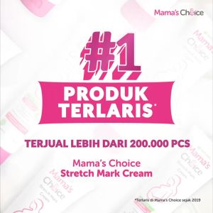 Penghilang Strechmark - Mamas Choice Stretch Mark Cream (Menghilangkan Gatal dan Memudarkan Bekas Stretch Mark) - Cream Stretch Mark Halal BPOM