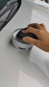 Polishing Wax Sponge High-quality Fine-pore Polyester Sponge 9cm Polishing Car Cleaning Tools Car Wash Accessories汽车打蜡海绵