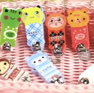 (BISA COD) PROMO Gunting Kuku Karakter Lucu Cartoon Nail Clipper Manicure Pedicure Souvenir Gantungan Kunci / Gunting Kuku Anak Lucu / Souvenir Aksesoris