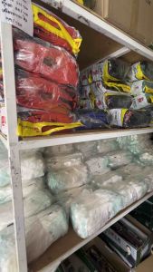 (ยกโหล) (1แพ็ค12คู่) ถุงมือเคลือบยาง ถุงมือทำงานทำสวนกันลื่น กันบาดถุงมือยางถุงมือกันของมีคมบาดถุงมือช่าง