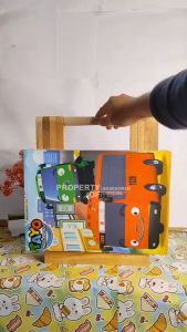 Meja Lipat Kayu Karakter Anak / Meja Lipat Portable / Meja Belajar Lipat Cowok Cewek / Meja Belajar Anak Perempuan Laki-laki / Meja Lipat Laptop Dewasa