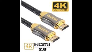 Cáp HDMI 3m chuẩn 2.0 4K bọc lưới cáp kết nối truyền hình ảnh cho tivi máy chiếu laptop máy tính đầu HD đầu K+