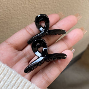 Japan and South Korea Internet Hot Mini Claw Clip Fashion Clip Hairware Green Barrettes Young Adult Side Hairpin Shredded Hair Bangs Clip