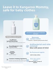 Kangaroo Mommy | Stain Removal Anti-Bacteria Mite Cleaning Baby Detergent