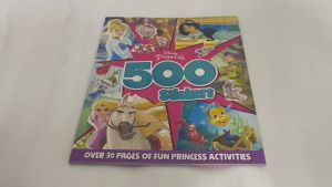 Disney Princess 500 Stickers Activity Book with activities & puzzles for kids