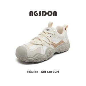 Agsdon | Giày Đi Bộ Dễ Thương Xấu Xa Mùa Thu Kiểu Mới Ngoài Trời Thể Thao