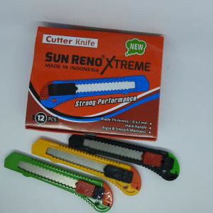 Cutter Besar Alat Potong - Pisau Kater Merek Sun Reno Xtreme 1 Pcs
