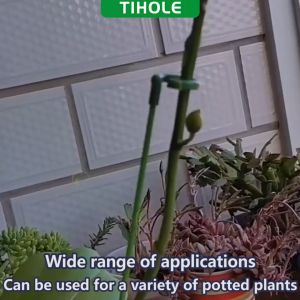 TIHOLE Phalaenopsis fleshy holder plant pole supporter flower stand bracket Garden Bonsai shaped Support stick rod Stake Stander climbing frame Single Stem Shrub Holder Butterflies Orchid Succulent gardening tools 蝴蝶兰花支架