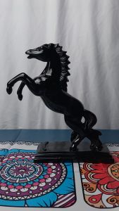 Pajangan Patung Kuda Unik Murah Hitam
