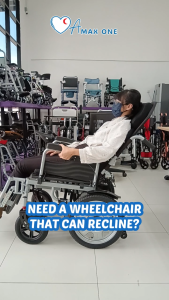 [Same-Day Delivery] Foldable Power Reclining Electric Wheelchair Kerusi Roda Elektrik Boleh Baring