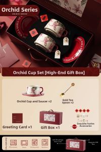 WUXIN | High-quality Elegant Ceramic Coffee Cup