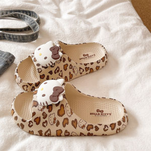QIAOHUI | Cute Cat Cartoon Summer Anti-slip Indoor Home Comfortable One-Piece Slippers