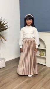 PROMO Rok Anak Bludru Import Premium / Rok Bludru Anak Perempuan / Rok Bludru Plisket Import